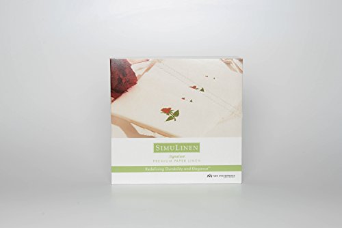 Dinner Napkins – Decorative Napkins – Cloth Like & Disposable – Elegant & Durable – Soft & Absorbent – Large 19”X17” – Packaged For Easy Storage – Box Of 60 – By Simulinen (Single Rose) #TOP2