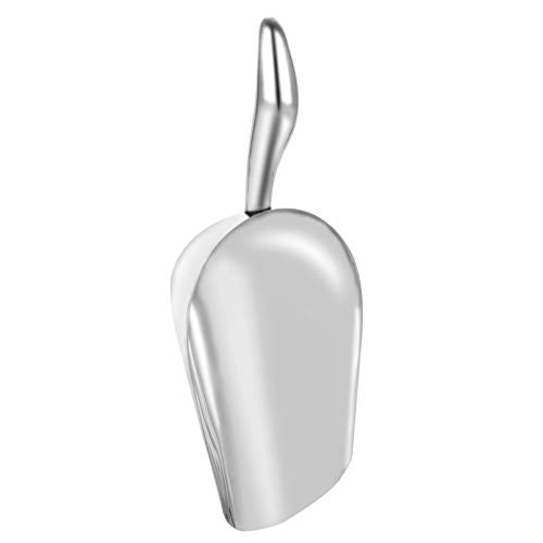 Colher de gelo de aço inoxidável YARDWE de metal para doces e farinha de pipoca para festa de casame