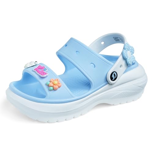 Image of DOCTOR EXTRA SOFT Women's Classic & Premium Casual Clogs /Sandals with Cute Charms for Adult | Comfortable & LightWeight| Stylish & Anti-Skid | Waterproof Everyday Cushion Slippers Girls /Ladies D-554