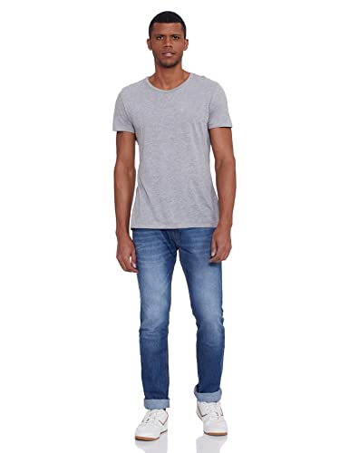 Image of Amazon Brand - Symbol Men Cotton Rich Stretchable Jeans | Casual Denim Relaxed Fit