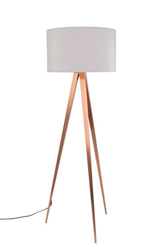 Zuiver Tripod Lampada da pavimento, colore rame e
