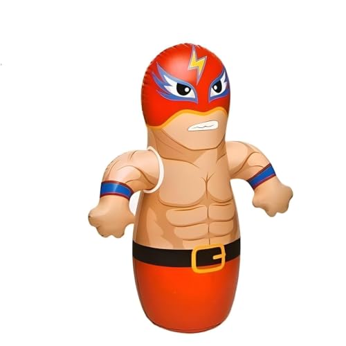 Image of Boxer Inflatable Punching Bag for Kids, Multi Color