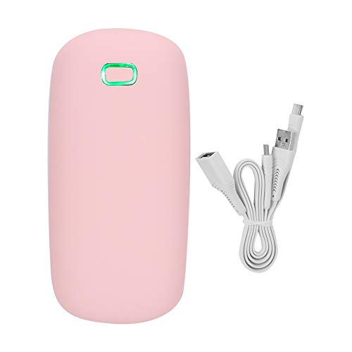 Chauffe-mains électriques à charge rapide et batterie rose