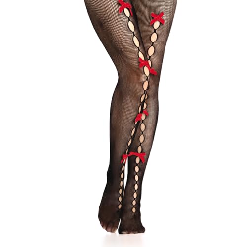 Image of Benefeet Sox Fishnet Stockings or Women High Waist White Fishnet Tights Party Pantyhose Cosplay Costume Tights