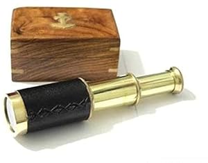 Nautical Replica Hub UK14 Teleskop Mosiężny 15 cm