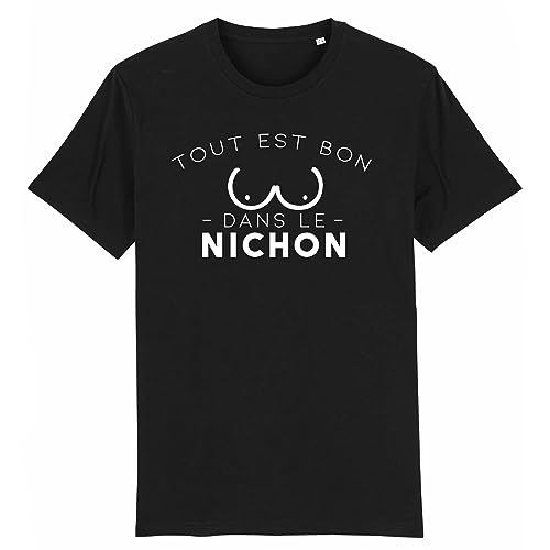 T-shirt tout est bon vêtement rigolo pour apéro et soirées