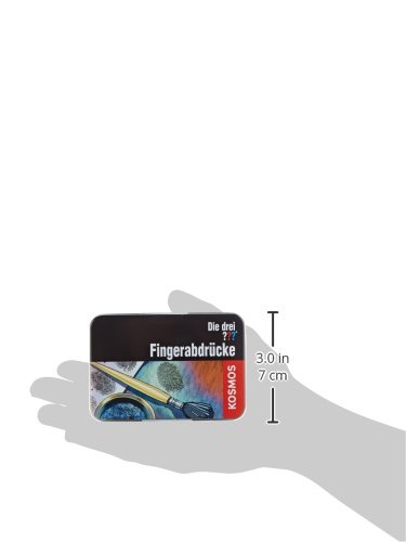 Die drei ??? Fingerabdrücke von KOSMOS, Detektivspielzeug, Detektiv Ausrüstung, Detektiv Set, Mitbringsel Kindergeburtstag, Geschenk für Kinder ab 8 - 12 Jahre