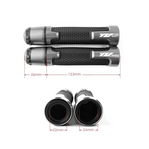 Puños de manillar para motocicleta YZF R125 modelos de 2013 a 2023 4