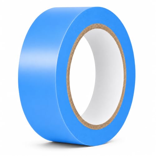 Image of GGR Supplies CVT-536 Light Blue Vinyl Floor Marking Tape, 1.5 x 36 Yards