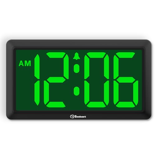 Soobest 9.5 inch LED Clock