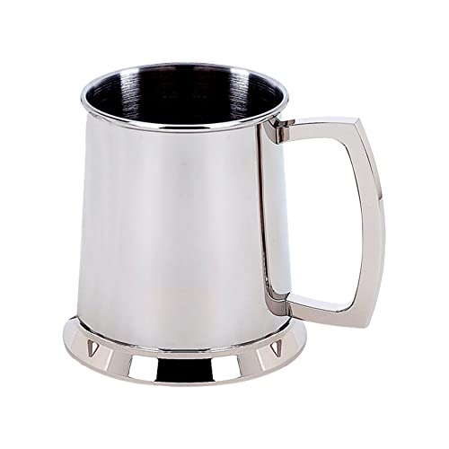 Creative Gifts International 20 Oz. Bright Stainless Steel Tankard Finish: Bright