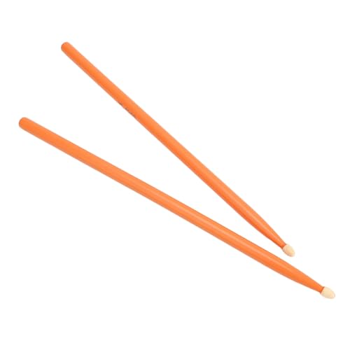Baquetas 5A de Madera de Arce con Diseño Ondulado Naranja miniatura 3