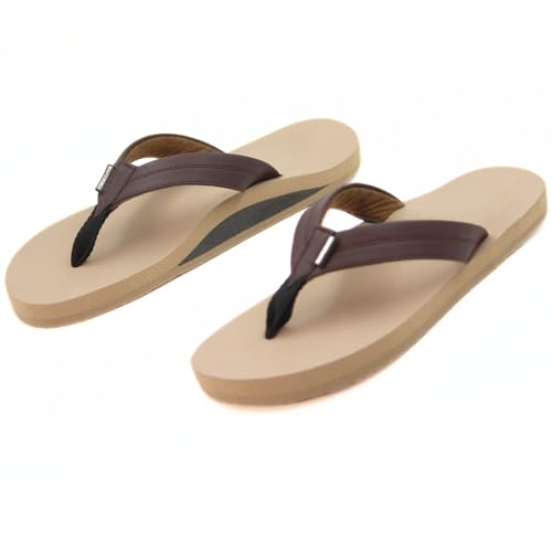 Image of SHAPECRUNCH Arch Support Slippers for Men - Ortho Slippers with MCR Sole to Reduce Pressure on Feet, Joints, and Back