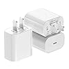 [Apple MFi Certified] iPhone Fast Charger 3Pack, iGENJUN 20W USB C Charger Wall Charger Block with PD 3.0, Compact USB C…