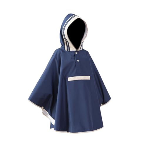 El Mejor Listado de Impermeable Niño de esta semana. 46 OATIPHO Poncho Impermeable Para Niños Con Capucha Extendida Capa Ligera Y Resistente Ropa Impermeable Para Lluvia Uso Diario Actividades Al Aire Libre