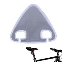 Réflecteur Triangulaire Pour Vélo - Autocollant Sécurité Arrière PVC Réfléchissant