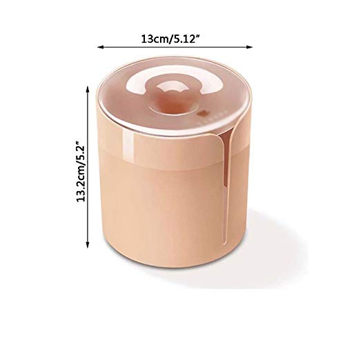 Dispensador de toalla impermeable de pared redondo para baño y oficina 3