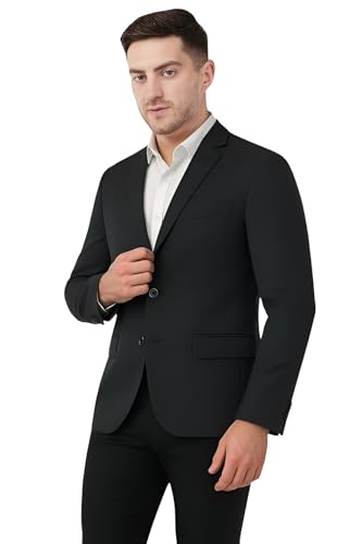 Image of Elegant Men's Black Party & Office Blazer