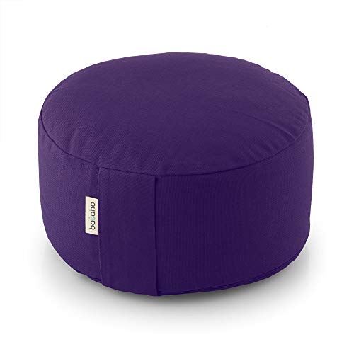 basaho WHEEL Zafu Meditationskissen Yogakissen | Bio-Baumwolle |...