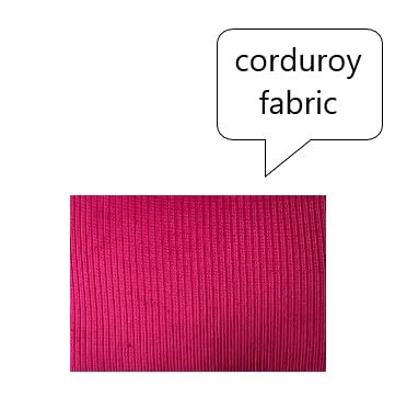 Image of Guffaw Corduroy Rectangular Cushion Covers, Size 12x18, Pack of 2, Multiple Colors (4, Dark Pink)