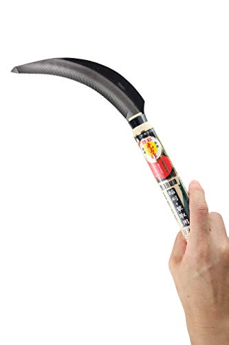 hounenkihan Steel Grass Japanese Gardening Sickle HT-0802 - Thumbnail 2