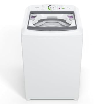 Máquina de Lavar Consul 17kg Branca com Lavagem Econômica e Ciclo Edredom - CWK17AB 220V