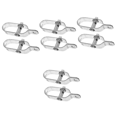 MUCKLILY 4 Set Tendifilo Tenditore Metropolitana Parà Ondeggiare Organizzatore Di Fili Tensione Sbarra Ratto Isolanti Barriera Tappo Picchi Di Posta Cricchetto Corda Acciaio A3 2 Pezzi * 4