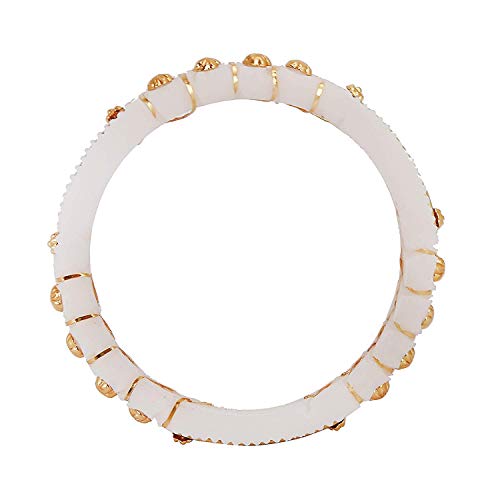 Image of Tanvi J Gold Plated Bangles Pack of 2 for Women