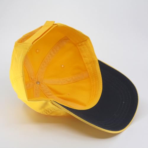 Image of Classic Washed Cotton Baseball Cap - Vintage Adjustable Dad Hat, Curved Bill for Men Women, Outdoor Everyday Wear