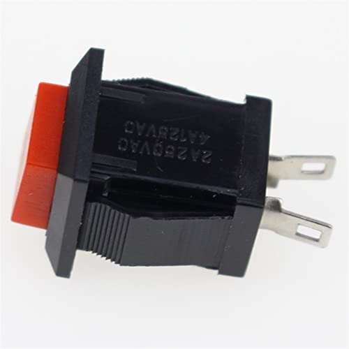 Interrupteur carré de rechange pour tableau de commande et modélisme AC 125V 4A - 5