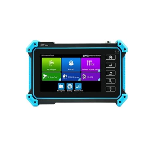 Probador de CCTV contra fallos de señal: monitor de pantalla de 8MP con entrada VGA e IPC-5200