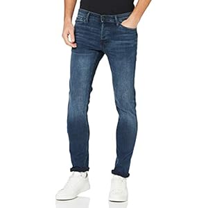 JACK & JONES Jeans Glenn Slim Fit Tapered Leg Blue Denim Pants