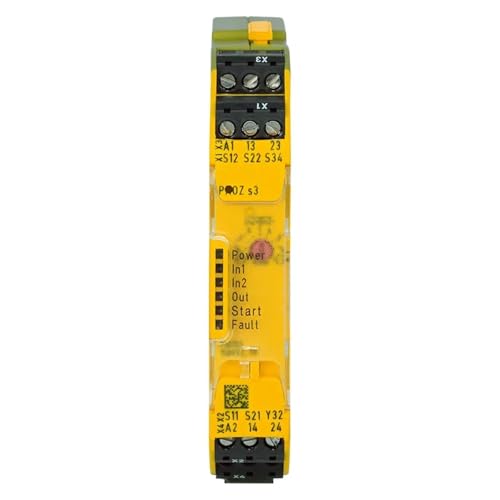 Módulo de relé de seguridad 750102 para control de automatización industrial 3