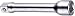 Produktbild STAHLWILLE 509/5 13010002 Steckschlüsselverlängerung, 130 mm