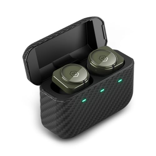 Image of Master and Dynamic MW09 True Wireless Earphones Bluetooth Noise Cancelling Headphones /Earbuds Green