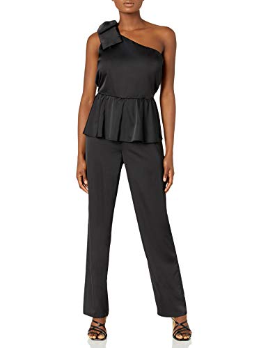 The Drop Women's @shopdandy Silky Stretch Jumpsuit, Black, M