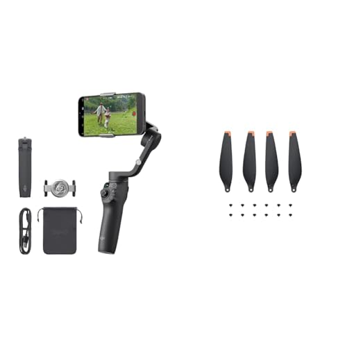 Estabilizador para teléfono Inteligente DJI OSMO Mobile 6 y hélice para Drones DJI