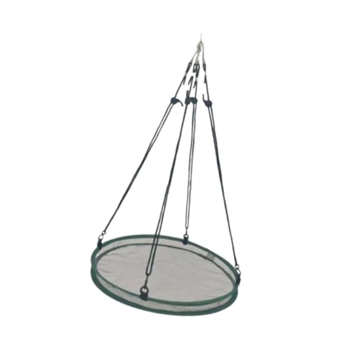 Baoblaze Bird Seeds Shell Catcher Tray Birdseed Hoop Essentials Universal Practical for Backyard Outdoors, Diameter 40cm