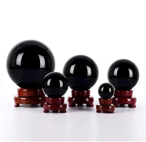 Esfera de obsidiana negra KCDFDVJFBM como regalo original de Feng Shui 7