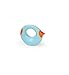 Produktbild Quut  Kana Small Gießkanne ergonomisch, qu170570, blau Vintage/Orange vitaminé, 1 l