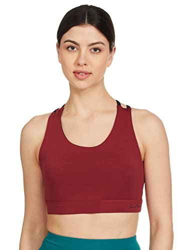 Image of Longies Women's Polyester, Spandex Padded Wire Free Sports Bra