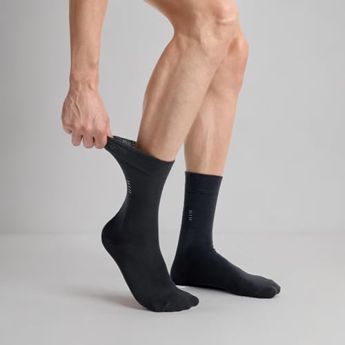 VRD SOCKS Men’s Dress Socks, Mid Calf Socks for Men, Dark Grey2