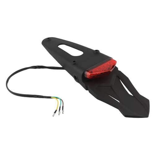 Luz de freno trasera de 12V con guardabarros universal para motos de motocross enduro y trail
