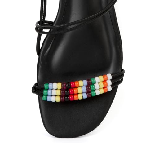 Image of Jelly Shoes for Women Jelly Mesh Flat Sandals Closed Toe Round Toe Slides Flats Slip on Summer Slippers Mules