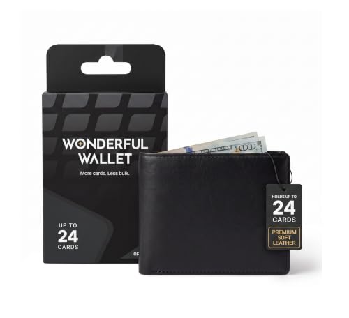 BP BUNDLE Wonderful Wallet RFID Blocking High Capacity Card Organizer