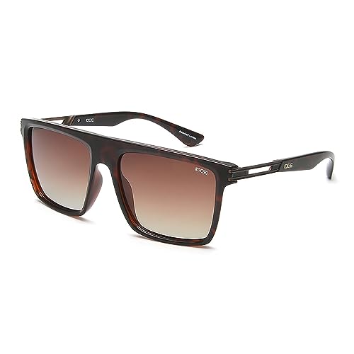 Image of IDEE 100% UV protected sunglasses for Men | Size- Large | Shape- Square | Model- IDS2957