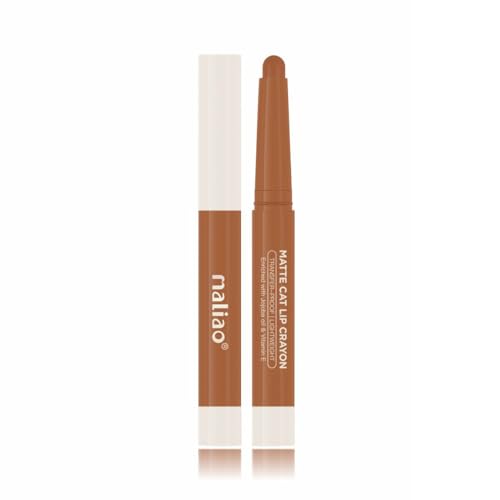 Image of Maliao Matte Cat Lip Crayon: Transfer-Proof & Lightweight (18-NUDE)