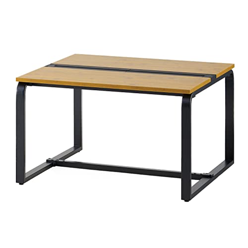 法人様向け オフィスコム メティオ2.0 古木調 フリーアドレスデスク 幅1200×奥行1200×高さ720mm HBDK-FL1212KB