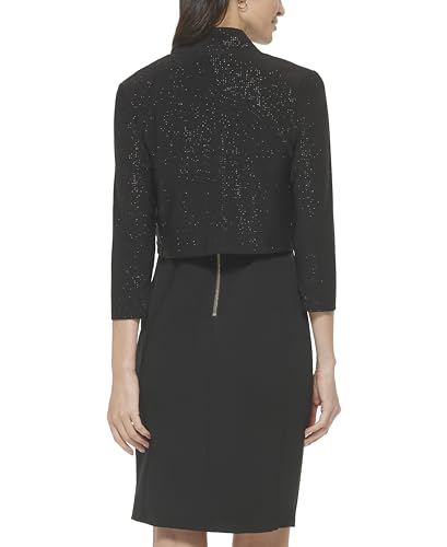 Calvin Klein Women's Long Sleeve Shimmer Shrug4