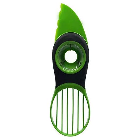 Click2Home 3-in-1 Avocado Slicer, Pitter, Tool - Green Cover